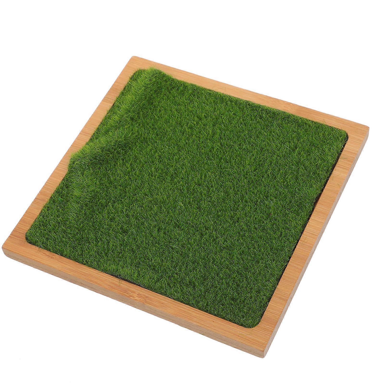 Artificial Grass Display Stand Grass Figures Display Rack 5Pcs