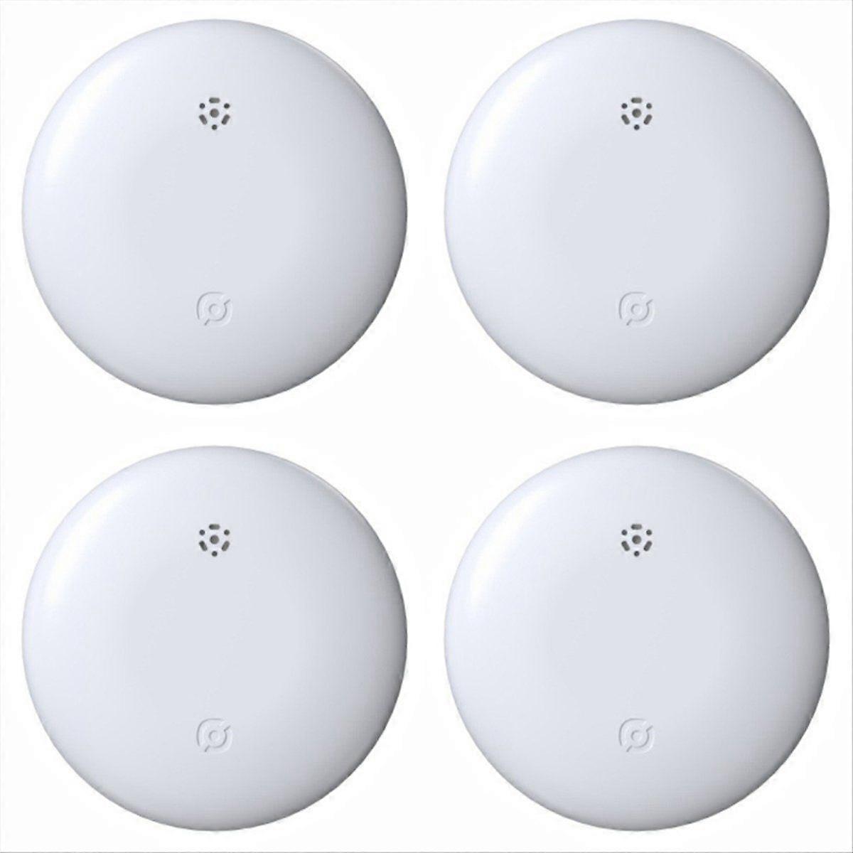 4 PCS GPS   Key Finder Bluetooth Smart Tag Mini GPS   Pet Key Bag Finder Airtag for IOS White