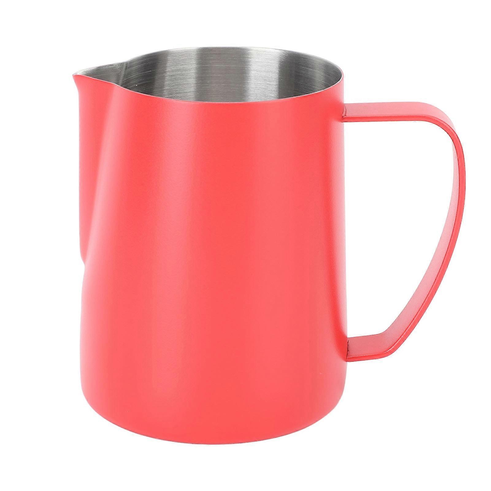 600ML 304 rustfritt stål kaffeskummende kopp latte mugge