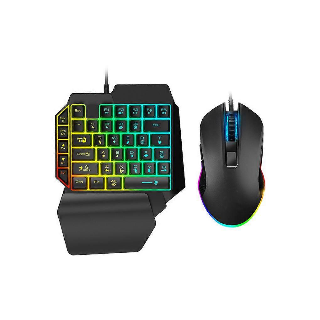 Mechanical Keyboard Multifunctional Gaming Keypad Mouse Game Controller