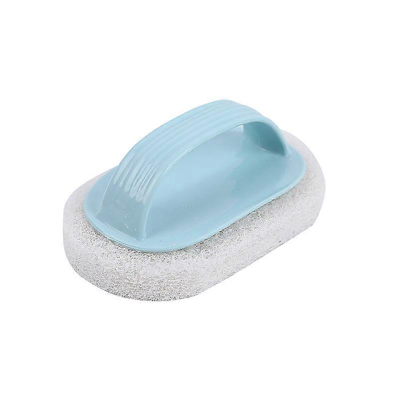 Bath Brush Sponges, 1pc Multipurpose Cleaning Sponge for Bathtub, Pool, Kitchen Sink, 12*8cm, Pink Green Blue