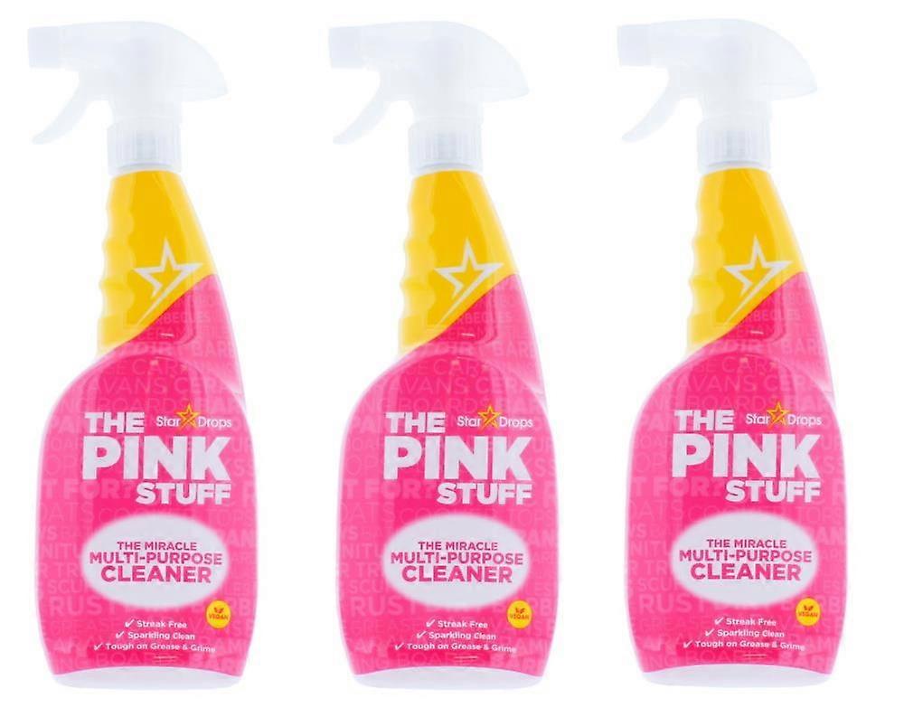 Stardrops The Pink Stuff Multi-Purpose Cleaner 750ml (3-Pack)