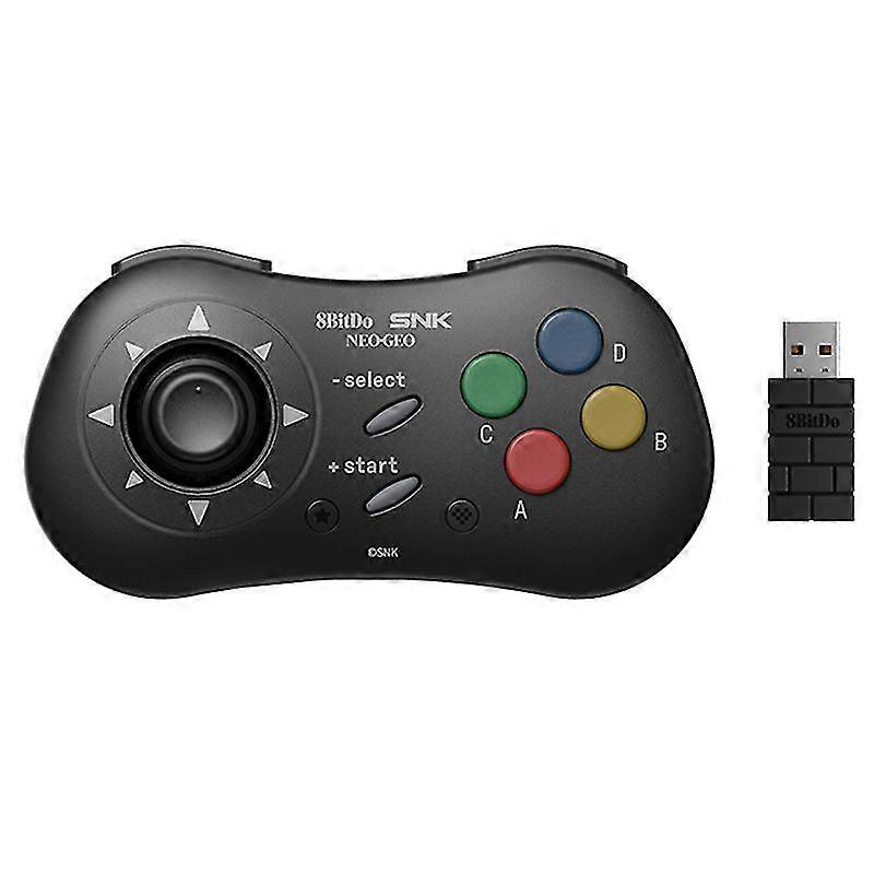 Wireless Controller for Windows/Android Compatible with NEOGEO mini with Classic Click-Style Joystick 25-26s