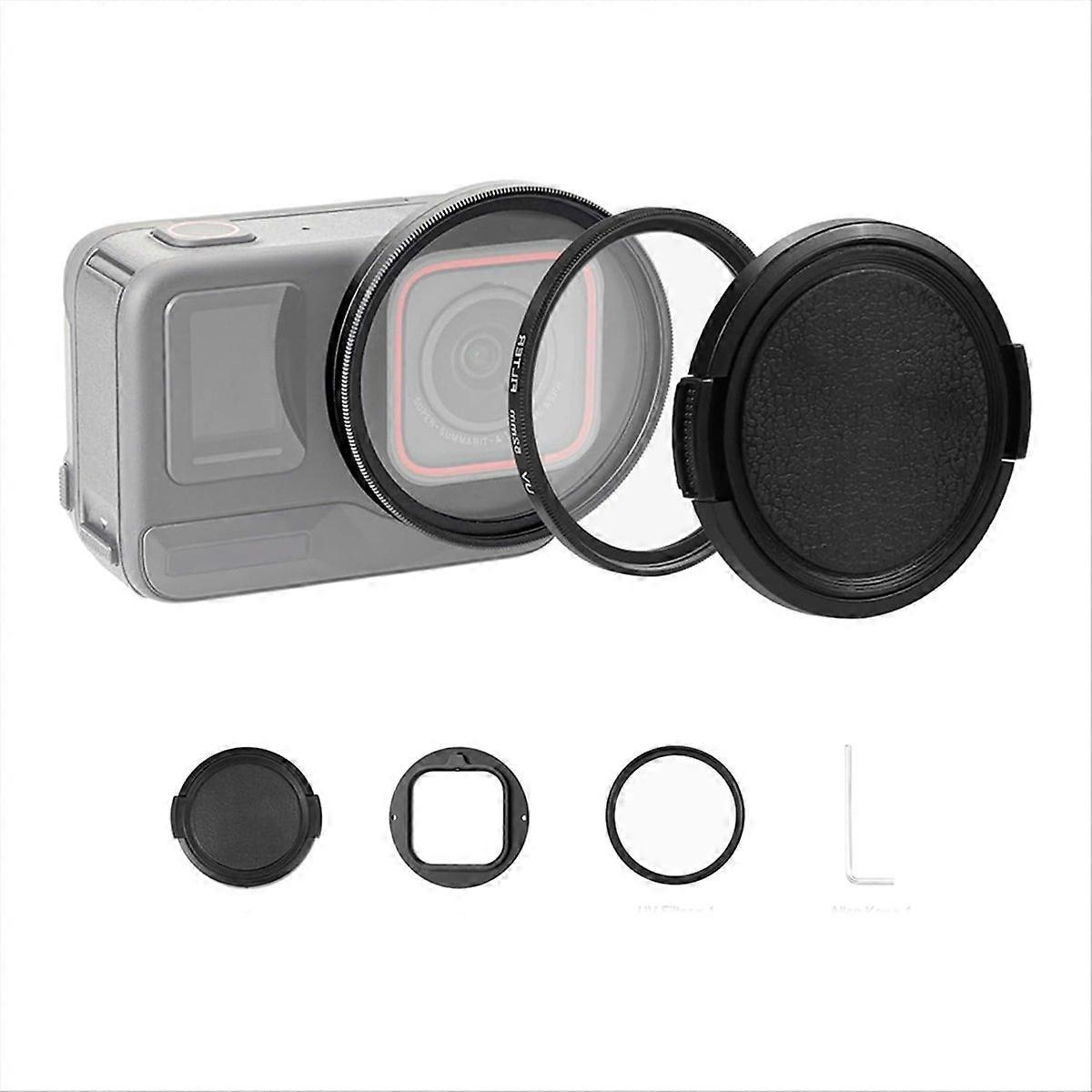 For Insta360 Ace Pro 52mm UV Lens Filter Adapter Ring