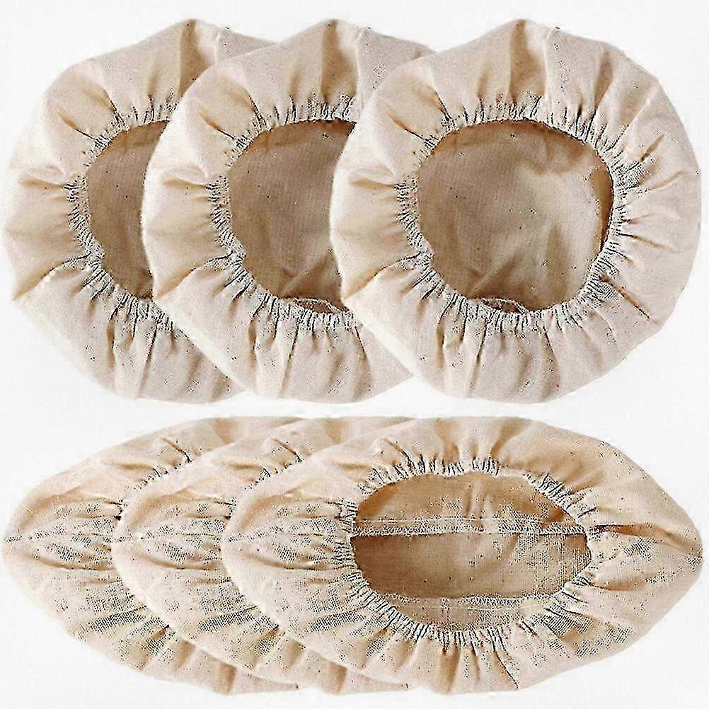 6Pcs Bread Proofing Basket Liner Cloth Cover for Baking Dough - Suitable for Various Baking Needs and Sourdough Preparation