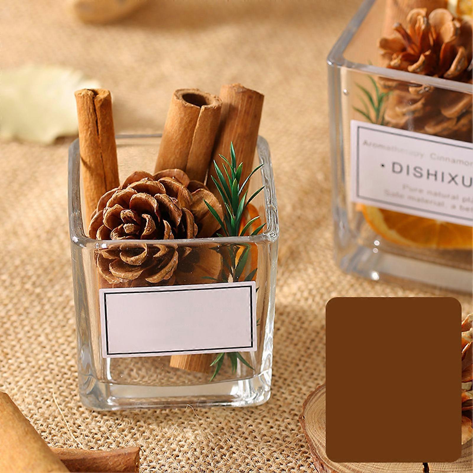 Cinnamon Sticks Fragrance Potpourri Dried Flowers Lemon Slices Flameless Home Decorative Essential Oils Diffuser 