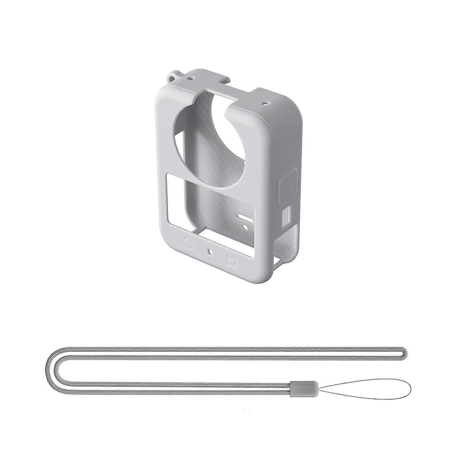 Soft Elastomer Skin For Camera Equipment Not Slip Dustproof Security Continuous Fit Dense Travel Friendly  Light gray