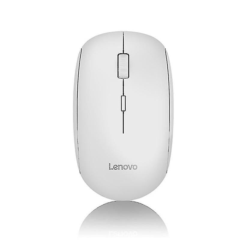 Computer Accessory Sets Lenovo N911 Pro One-key Service Mute Wireless Mouse White