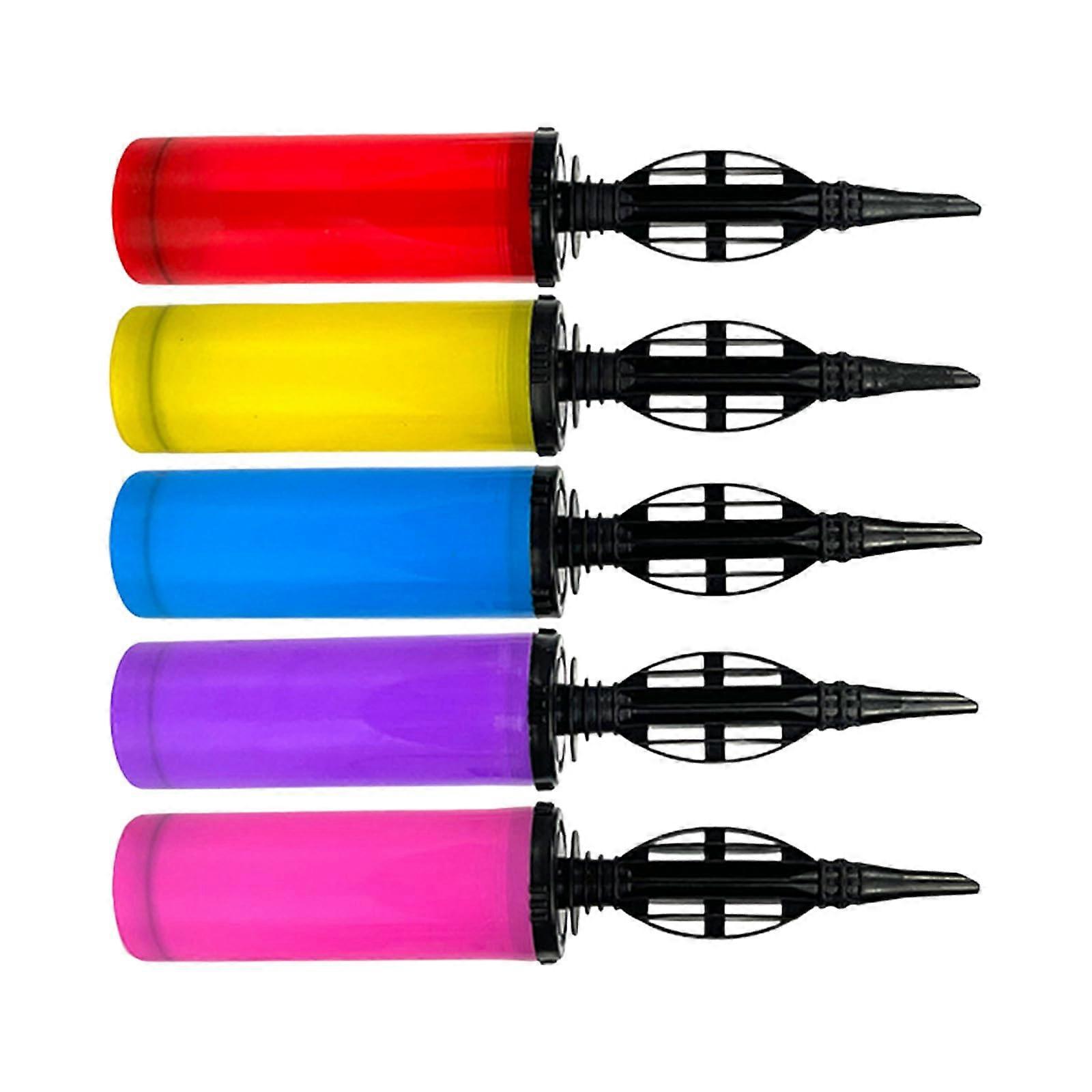 Manual Balloon Inflator Hand Pumps, Portable Handheld Pumper for Baby Showers, Compatible with Latex Balloons, ABS