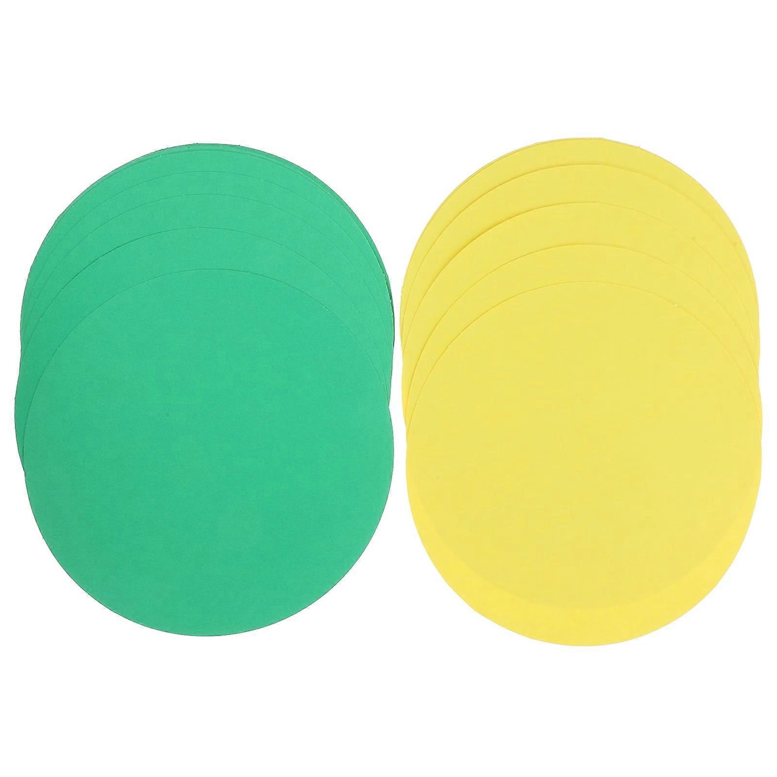 40 Sheets Card Stock Drawing Paper for Artists Marker Painting Round Cardboard Handmade DIY Kraft Thickened Hard Watercolor Ink Student