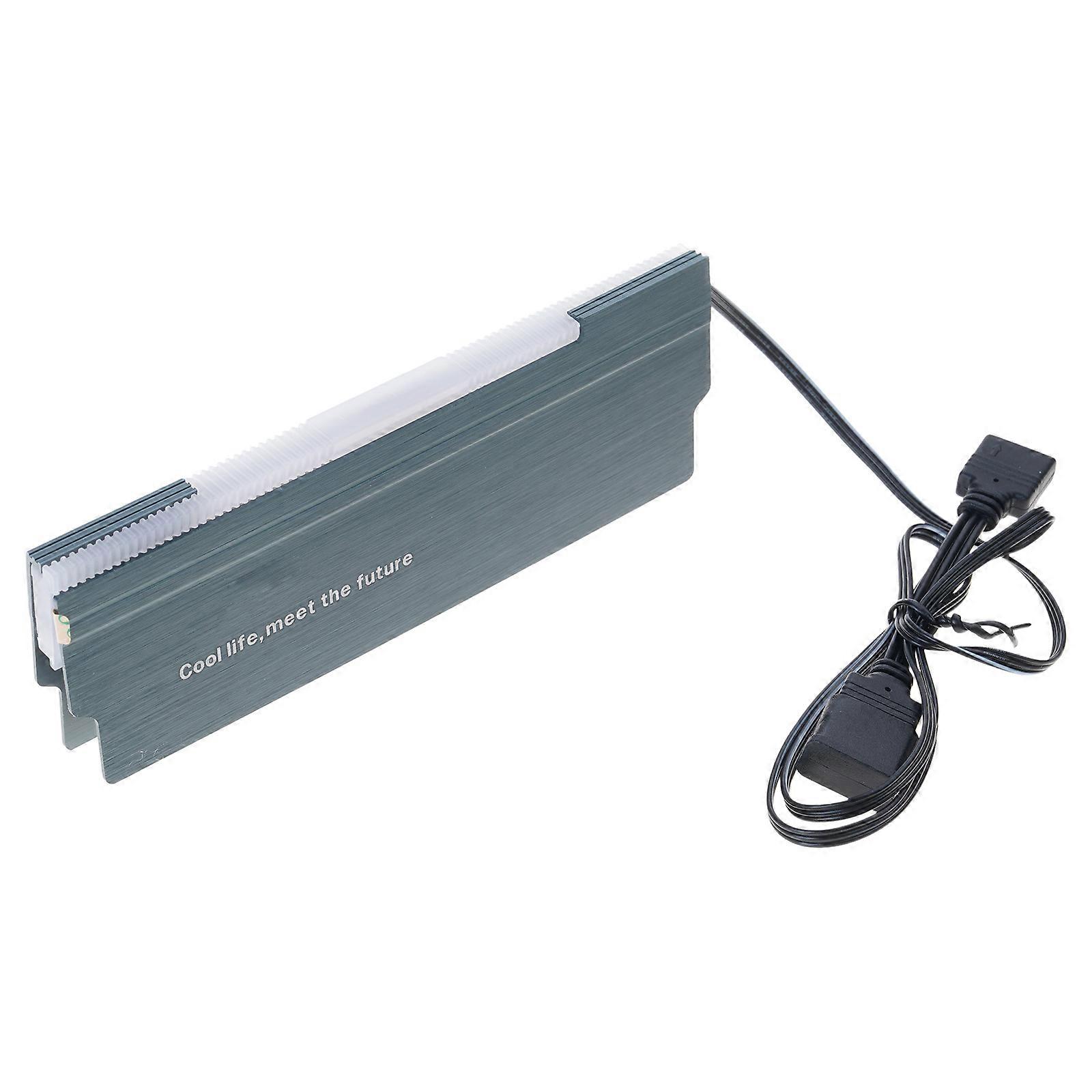 Thermals DDR4 RAMs Coolers PWMs Fan Control 23dB Noise Level Gaming PC Heat Sink Temperature Regulation Multicolor