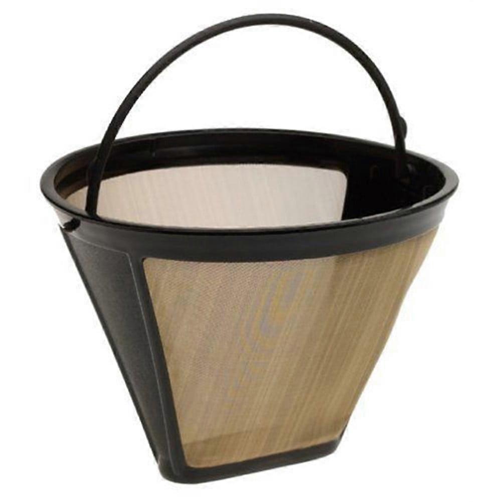 Stainless Steel Reusable #4 Cone Shape Permanent Coffee Filter Mesh Basket