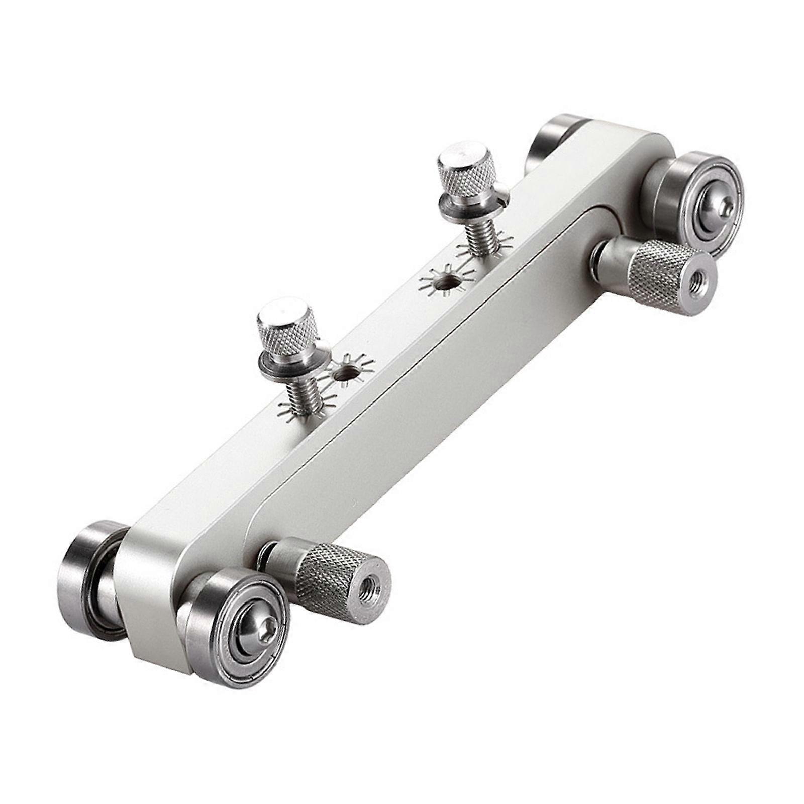 Quick Adjust Guitar Sander Tool Professional Aluminum Alloy For Precise String Action Modifications Includes Sanding Paper  Silver