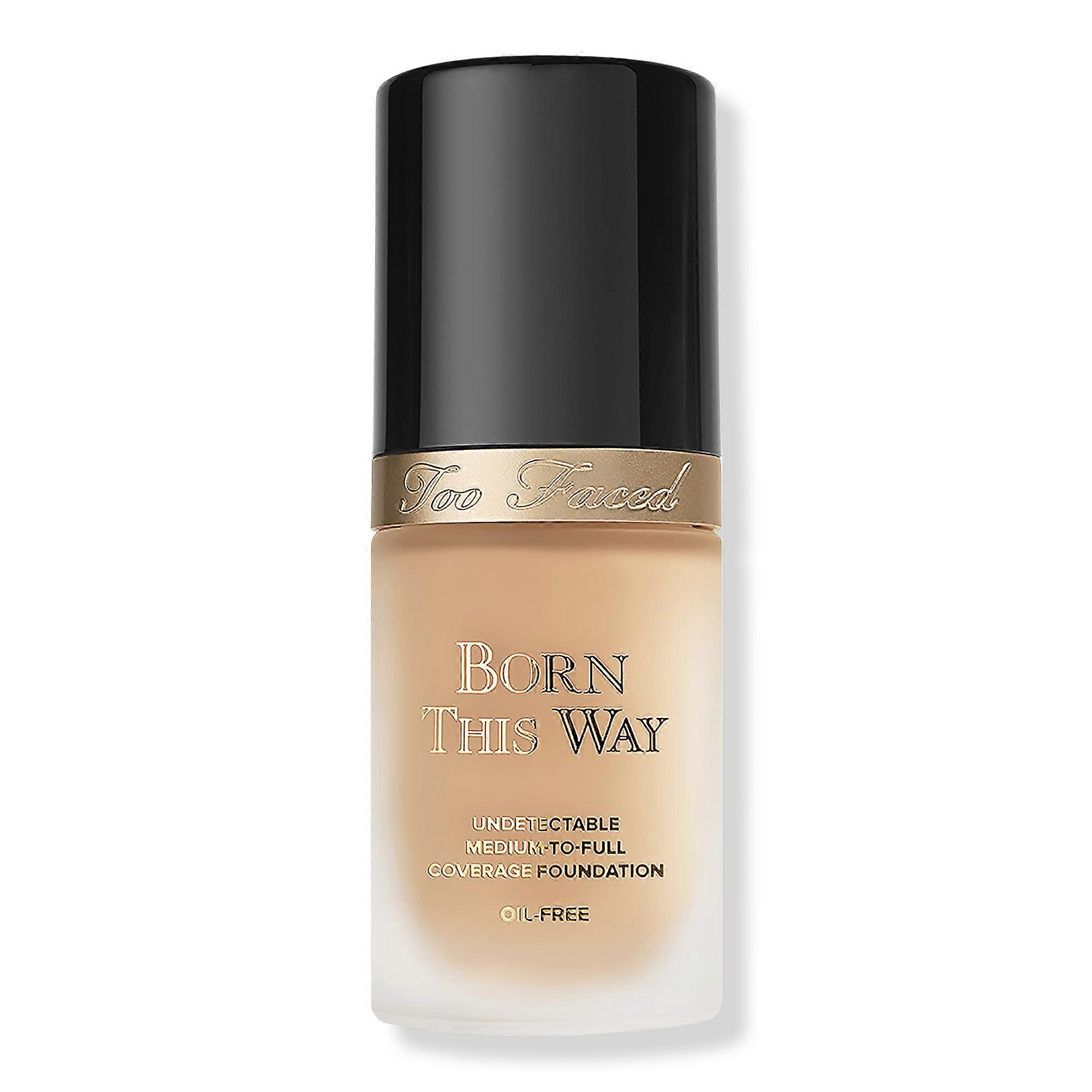 Too Faced Born This Way Undetectable Medium-to-full Coverage Foundation, Natural Beige, 1 Oz