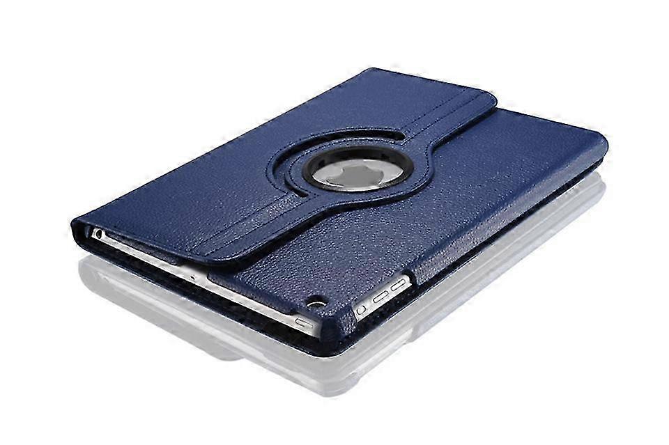 25-26 Case for iPad .iPad Air 2 / iPad Air - Protective Case 360 Rotation Case Cover Stand Tablet with Auto Sleep/Wake Function, Navy Blue