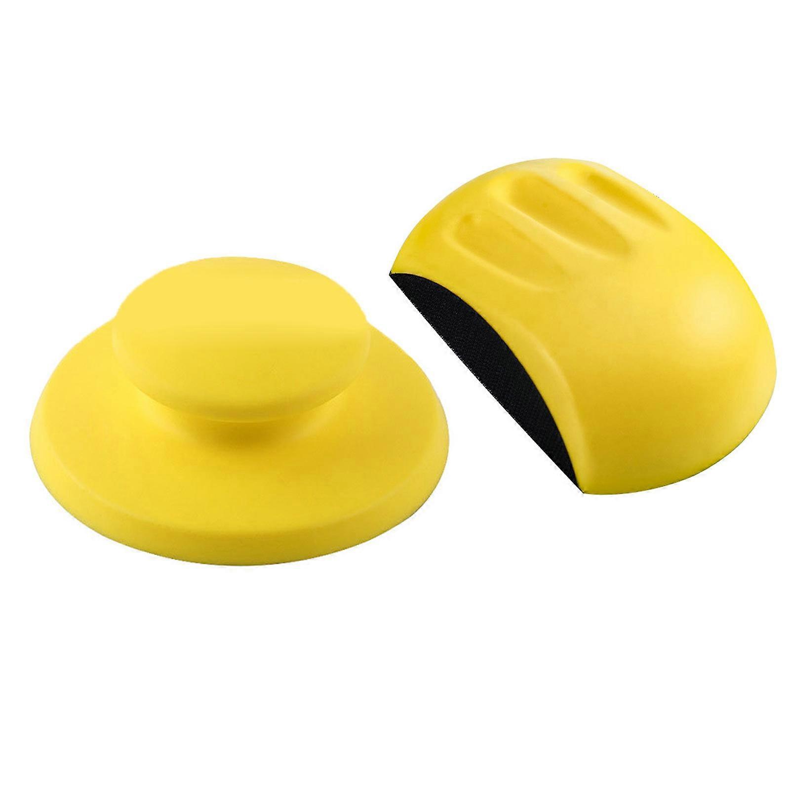 Portable Handheld Sanding Blocks Auto Body Sanding Tool Furniture Refinishing for Easy Use Transport In Various Setting Multicolor