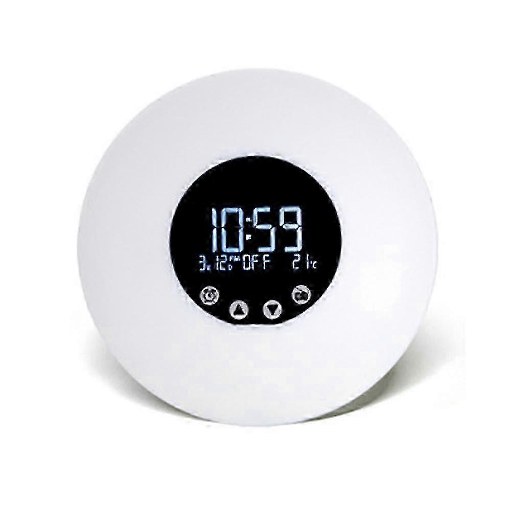 2025 Sunrise Alarm Clocks With Non-Looping Sleep Sounds, White Noise Sound Machine & Dual Alarms, Unlimited Snooze, Slow Light Simulation Before Wake-