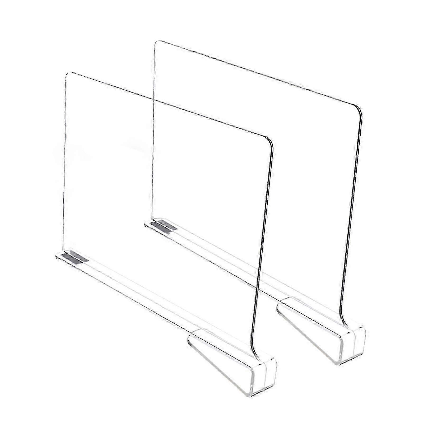 w 2/4/6pcs Closet Shelf Dividers Adjustable Shelving Separators Suitable for Wooden or Vertical Shelves