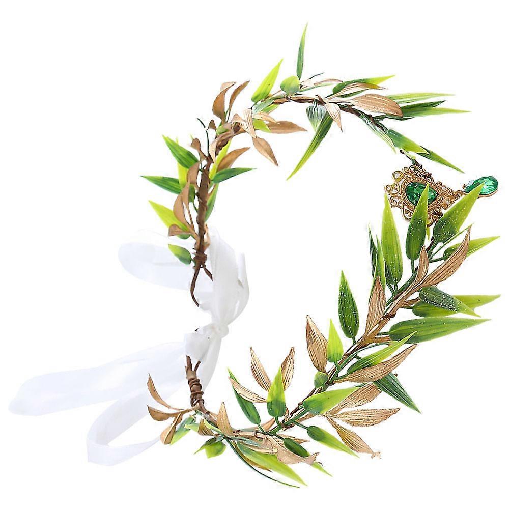 Simulation Leaf Headband Accessory For Ladies With Leaf Shape Design Perfect For Various Occasions Including Weddings And Parties 1Pack
