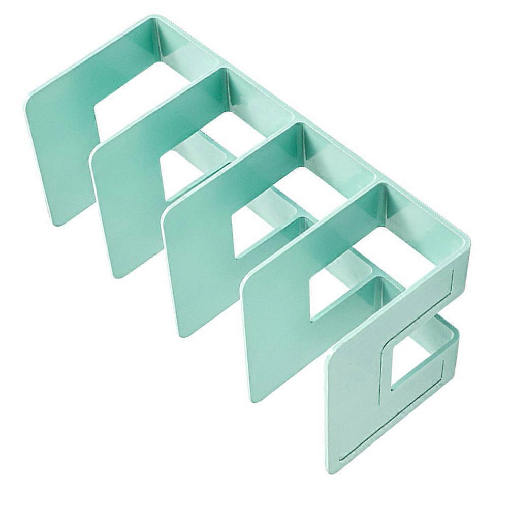 Reading Bookshelf Decorative Bookend for Holding Books Light Green