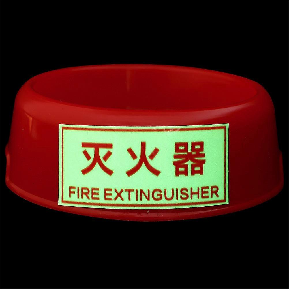 Plastic Fire Extinguisher Base Support Stand For General Users In Low-Light Conditions Featuring Fire-Resistant Functionality 1Pcs