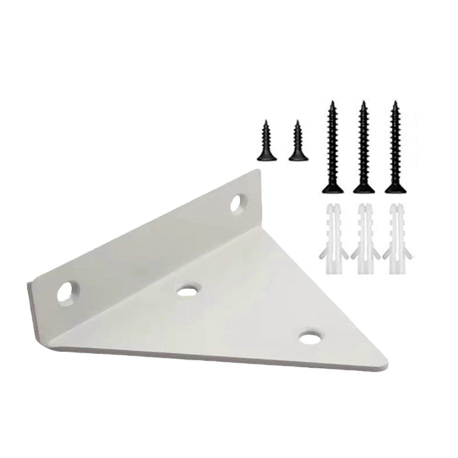Sturdy and Strong Hidden Shelf Bracket Heavy-Duty Triangle Wall Mounting Bracket for Home Improvement