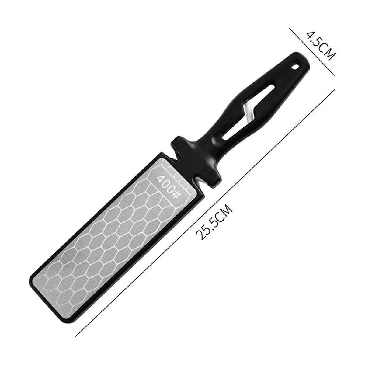 Mesh Pottery Double-sided Emery Whetstone Knife Sharpener