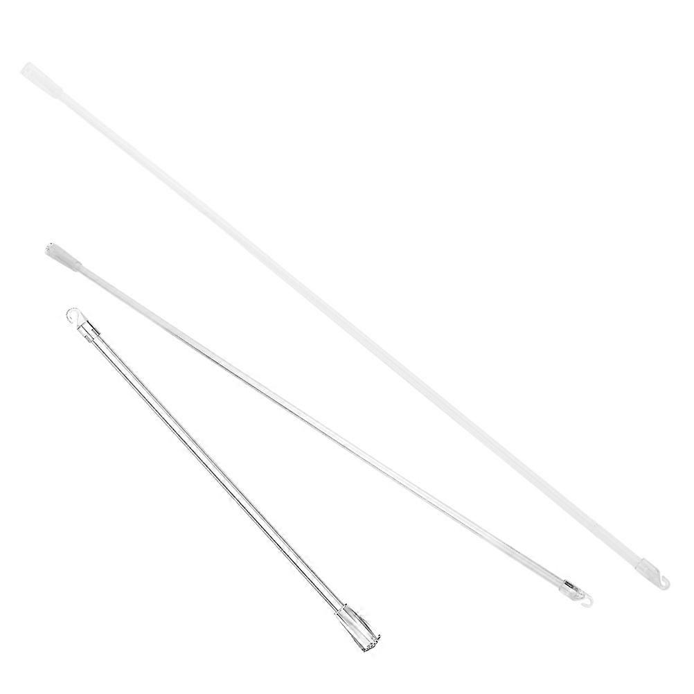 Window Blind Tilt Wand Transparent Blind Rod Replacement 3Pcs for Office