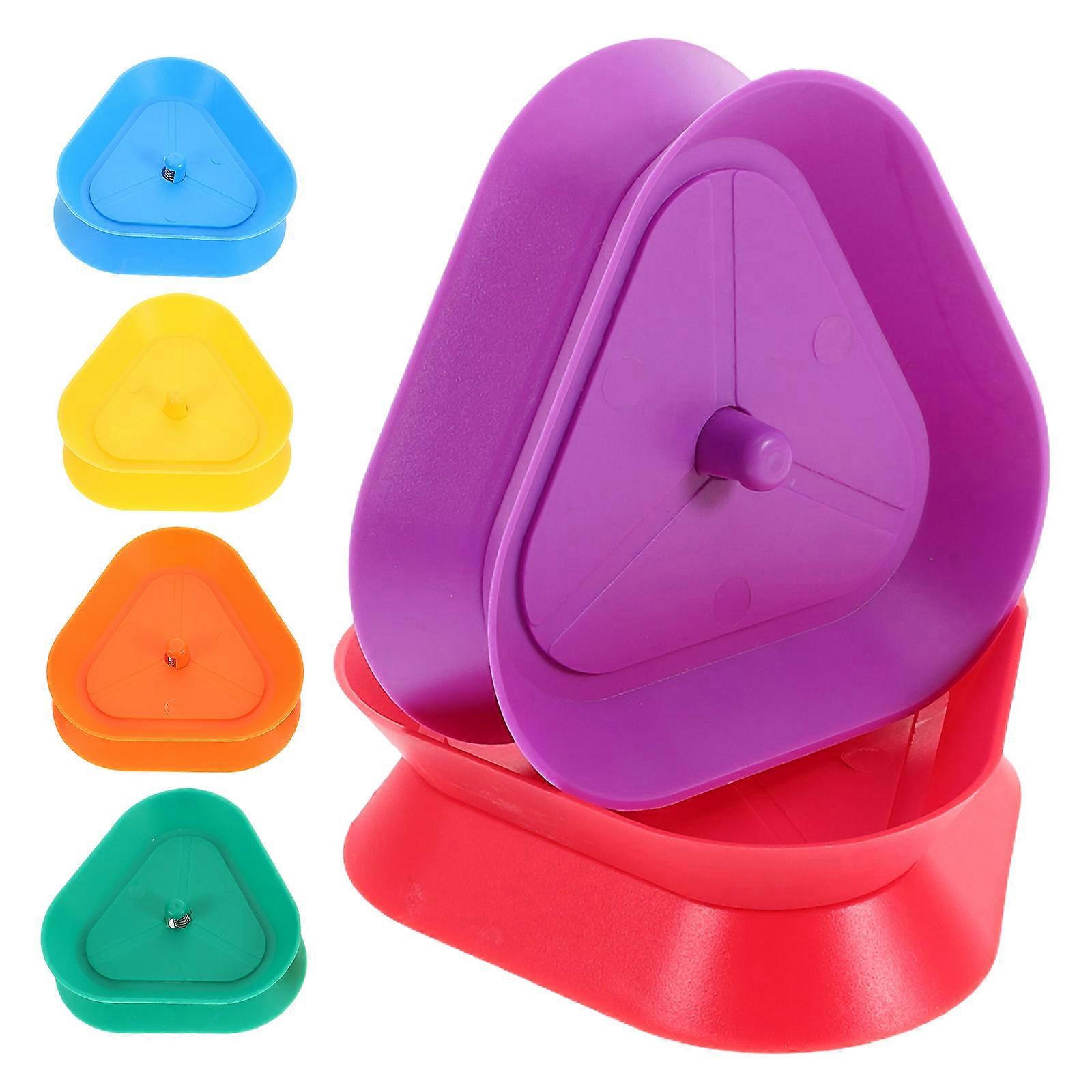 Triangle Plastic Playing Card Holders for Party Supplies 12Pcs Set