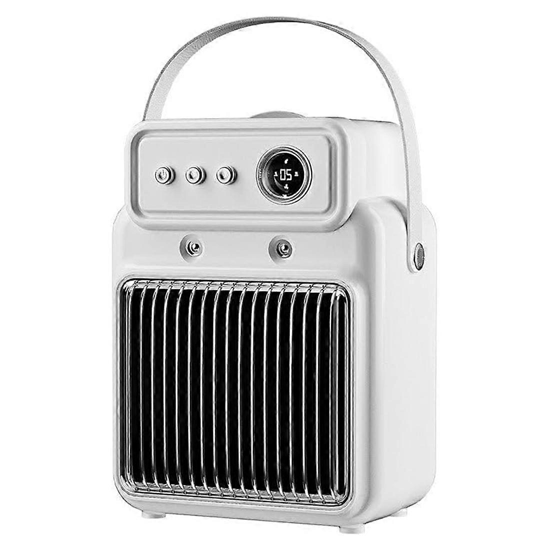1200W 2 in 1 Efficient Room Heater Humidifying Table Heater Overheating Protections Heater Indoor Heater for Offices(EU)