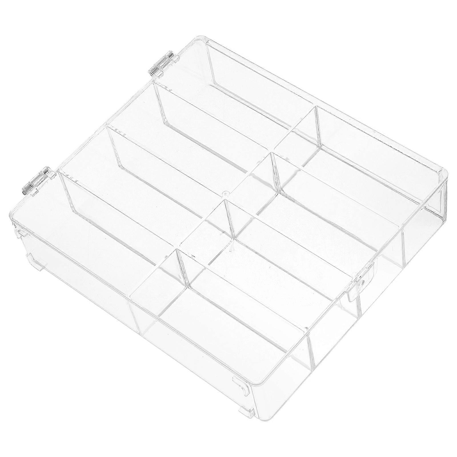1:64 Car Model Display Case for Storage Transparent Plastic Box