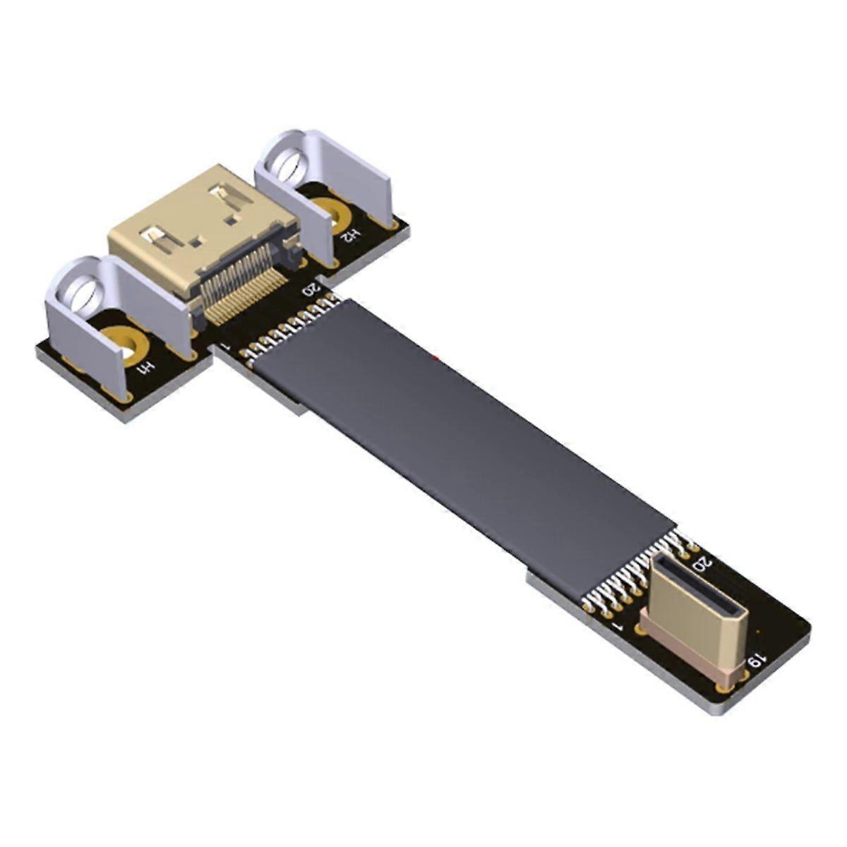 A4T-C2L FPV FFC Mini -Compatible-V2.0 Type A to C Audio Video Extension Flat Cable 4K HD for FPV Aerial Camera