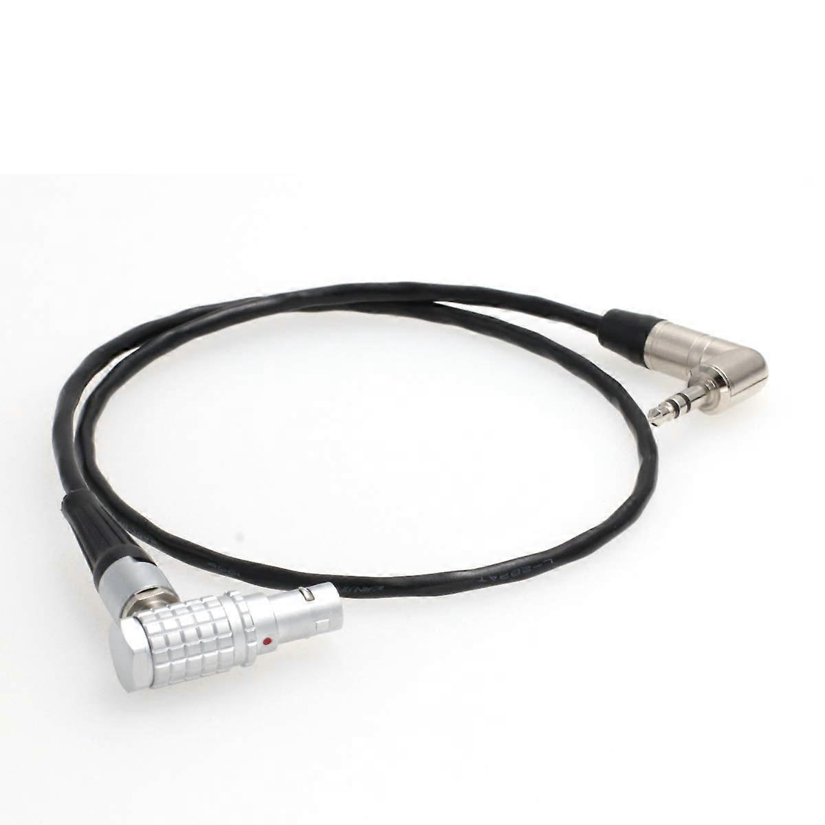 Timecode Cable for RED Komodo 6K compatible with Tentacle Sync and Zaxcom 3.5mm Right Angle EXT 9pin 50cm