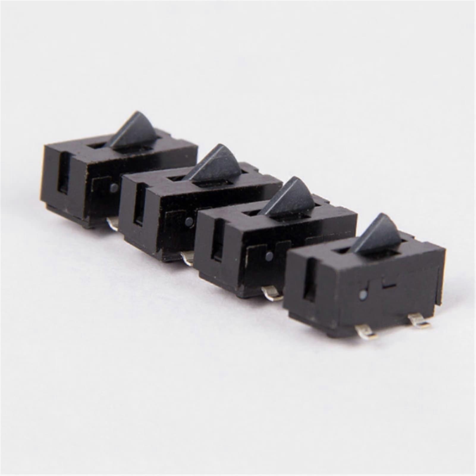Toggle Switches 10Pcs 4Pin Mini Slide Switches, Reset Toggle, Miniature Detection Switch
