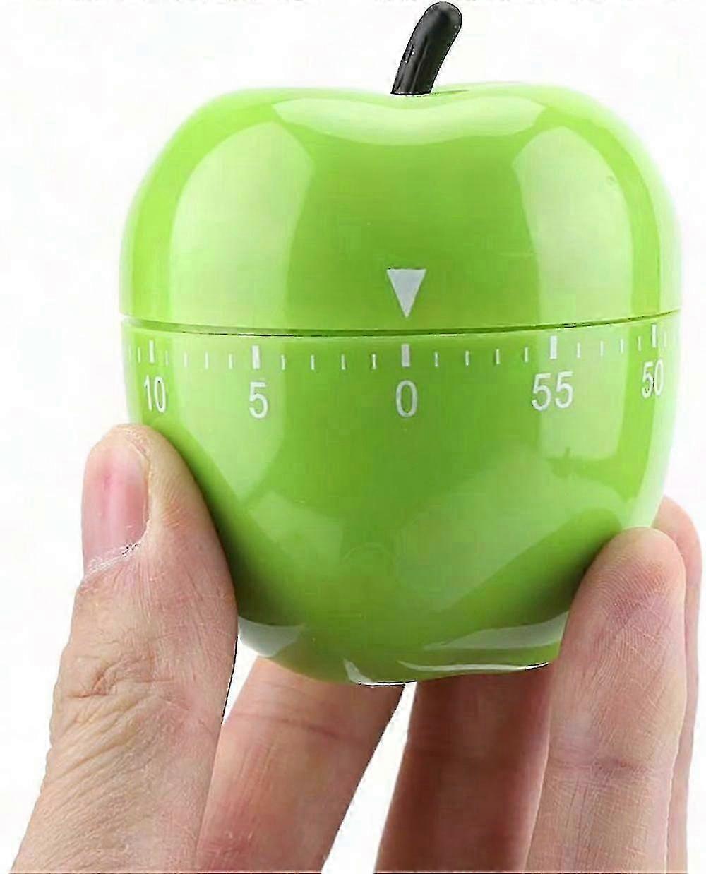 60 Minute Mechanical Kitchen Timer - Wind-up Shape, No Battery Needed