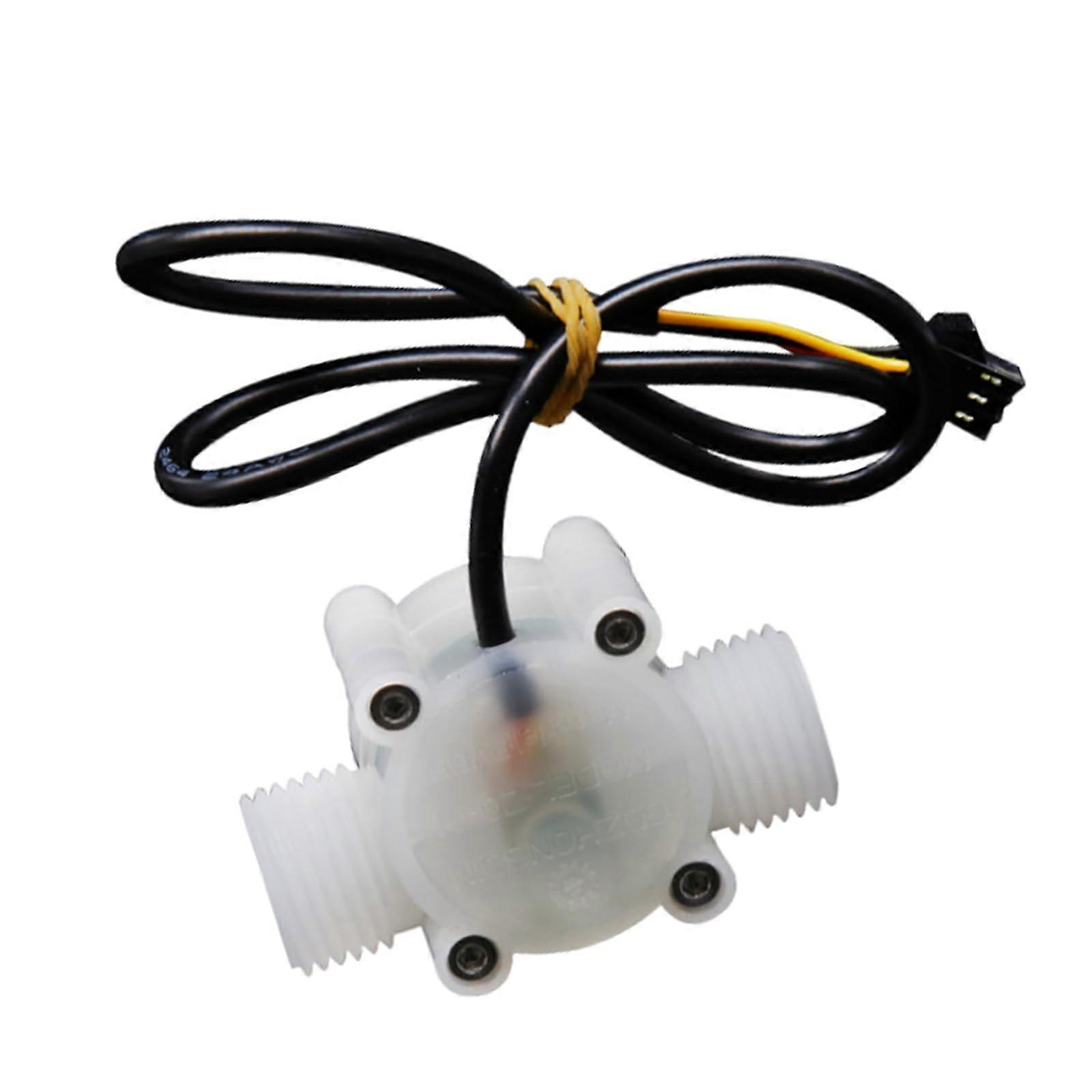 Temperature Water Flow Sensor 130L/min Large Aperture  Accuracy for Irrigation and Industry