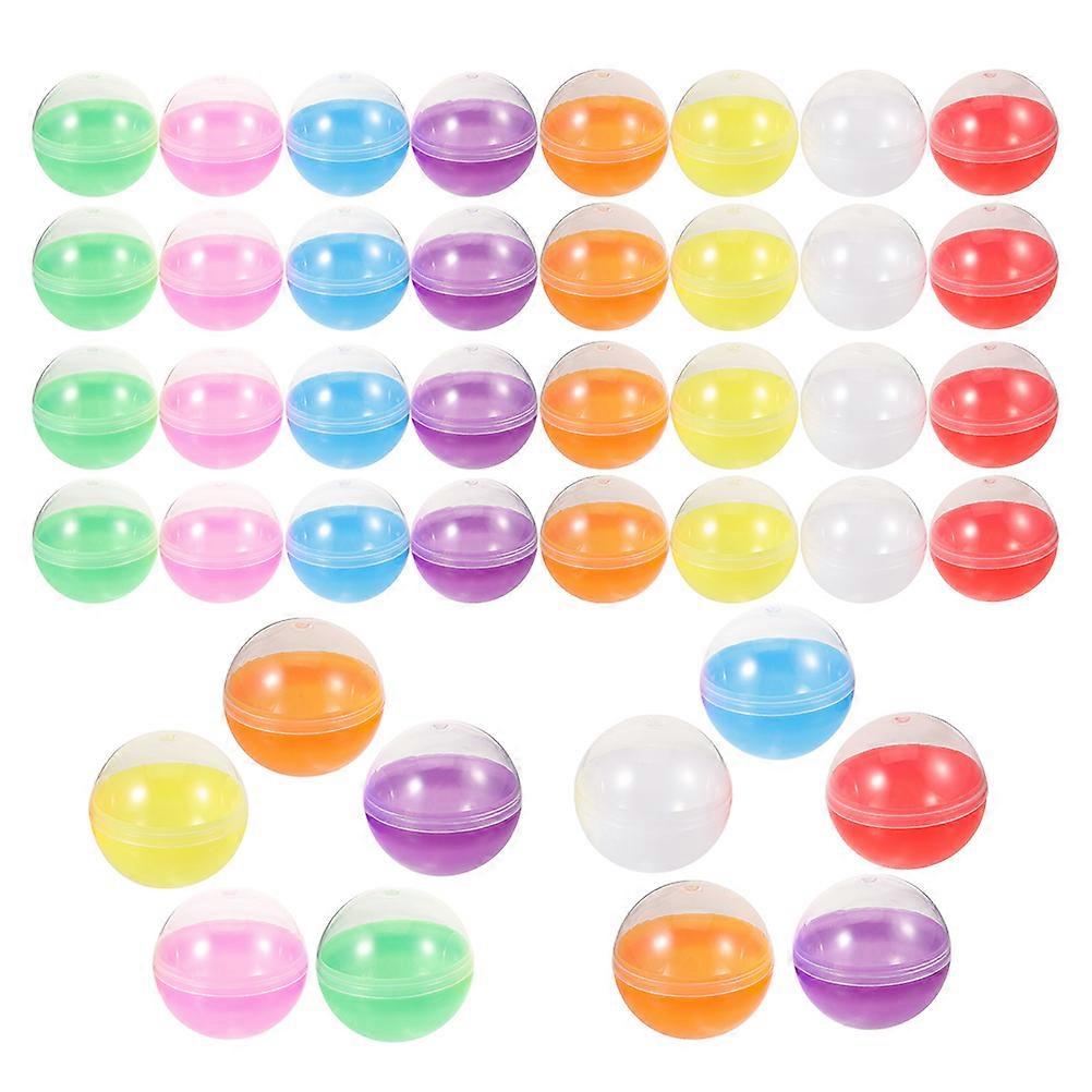 Multi Color PP Empty Vending Machine Toys for Party 100Pcs Capsules