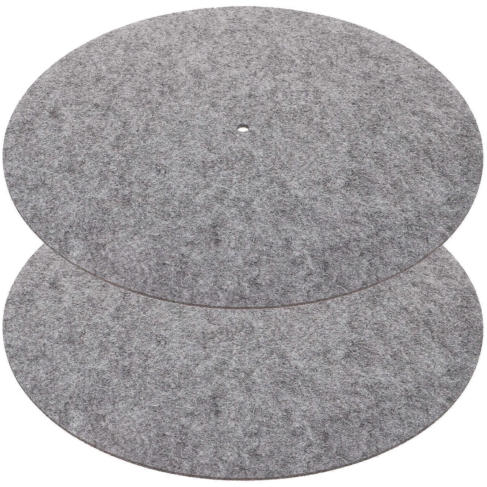 Felt Vinyl Record Mat Turntable Pad for 10Pcs Record Player Accessories