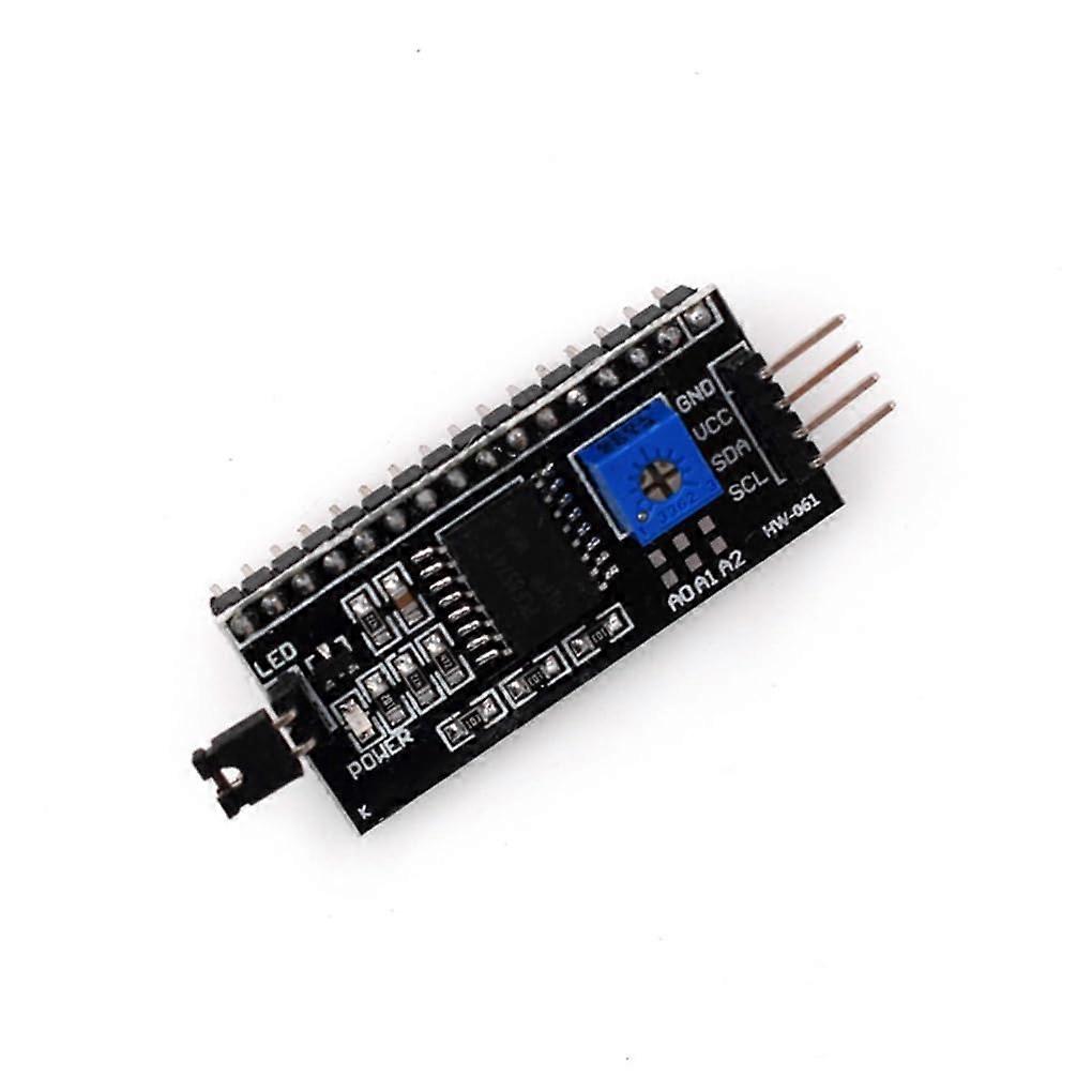 LCD1602 Display Module with I2C Interface Adapter for DIY Electronics Assembly