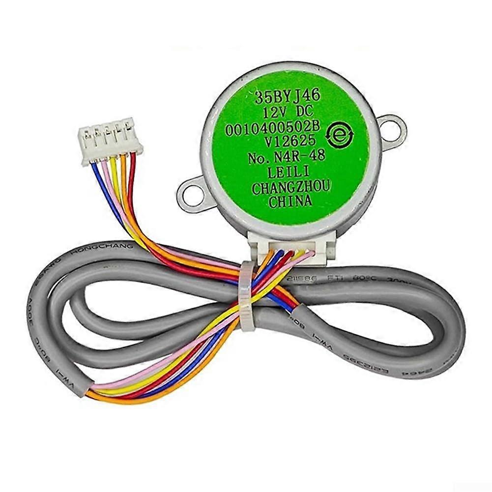 Air Conditioner Stepper Motor 35BYJ46 DC 12V Replacement for Efficient Airflow and Precise Wind Direction