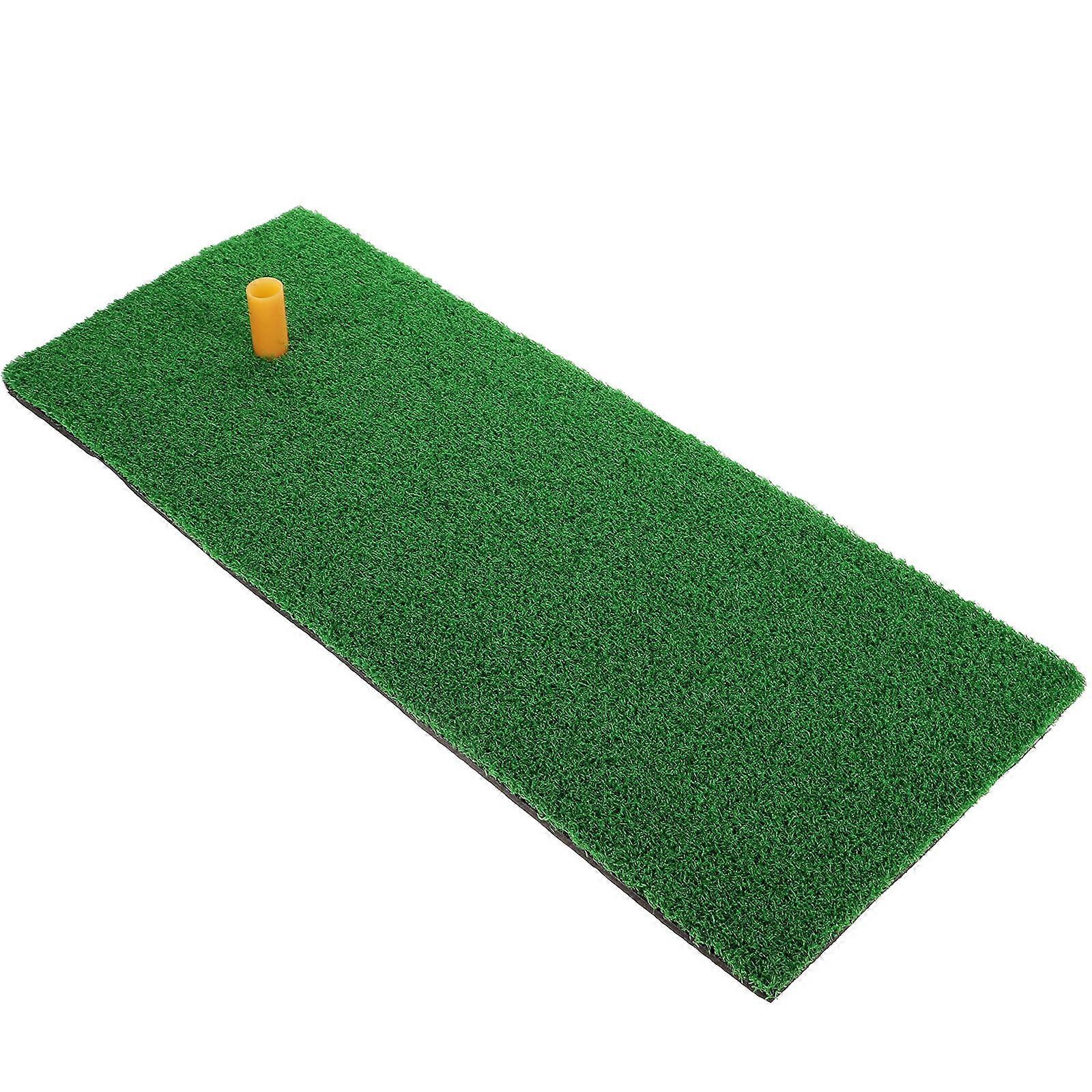 Golf Practice Mat Golf Hitting Pad for Protection 1Set Sturdy Green Turf