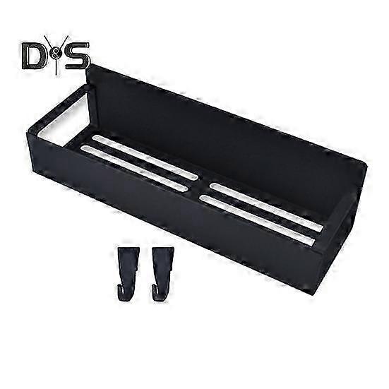 Magnetic Spice Rack with Hooks Rustproof Carbon Steel Large Capacity Refrigerator Storage Shelf