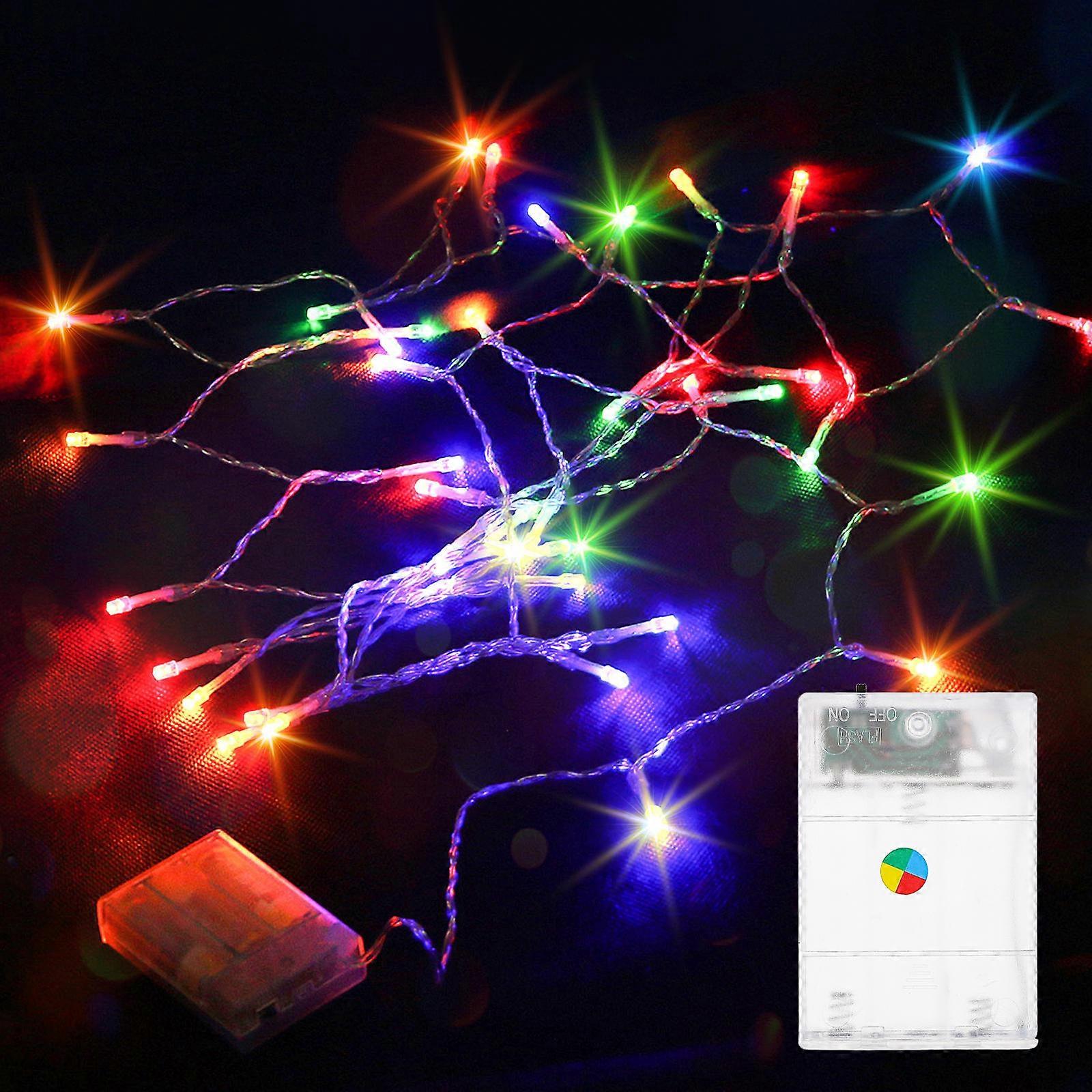 Battery Powered LED String Lights with 40 LED Bulbs for Party Decoration