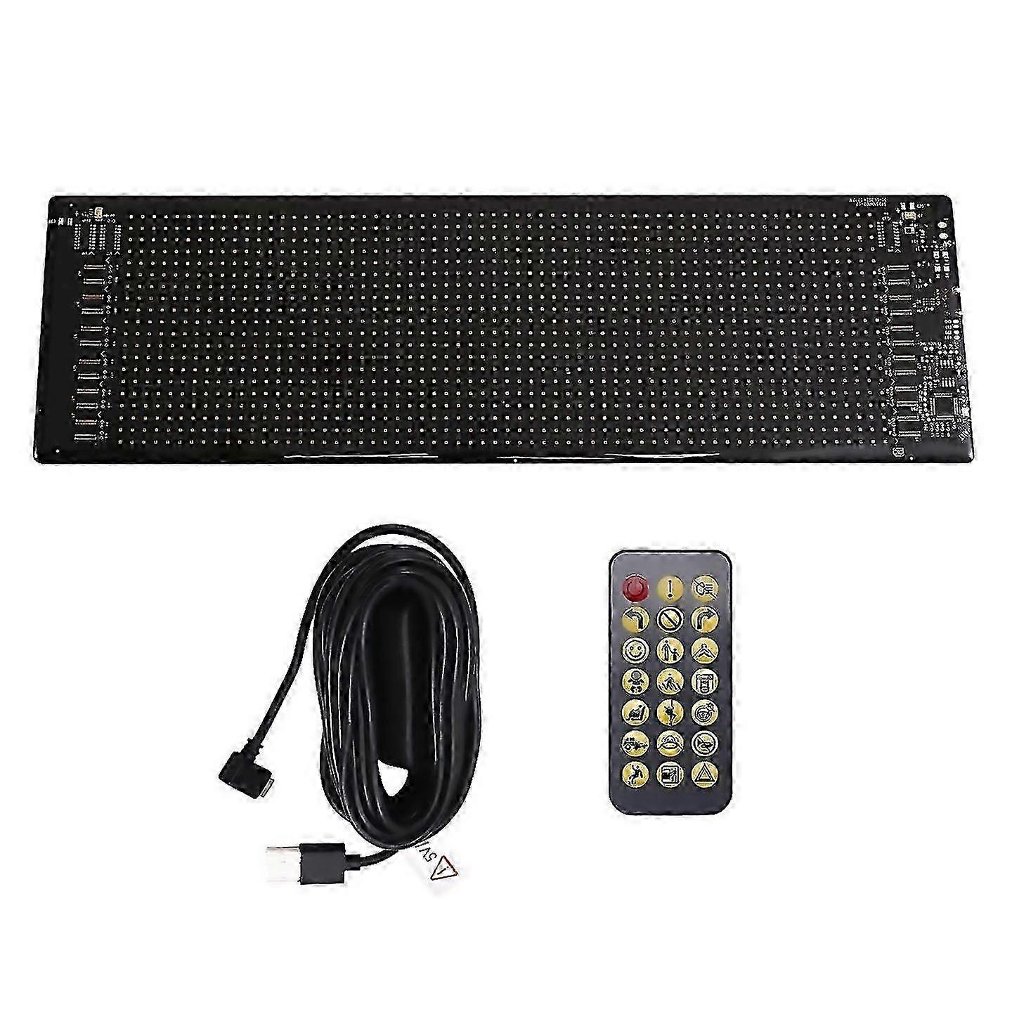 For usb car truck display screen 20x64 led matrix pixel panel light