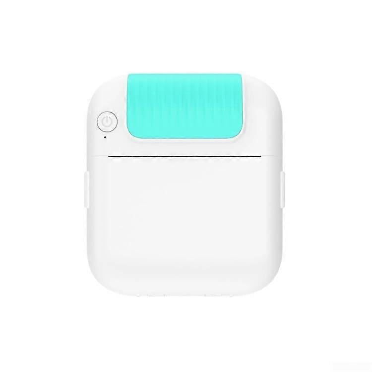 Portable Wireless Thermal Photo Printer Bluetooth Inkless Printing for Labels and Texts Blue