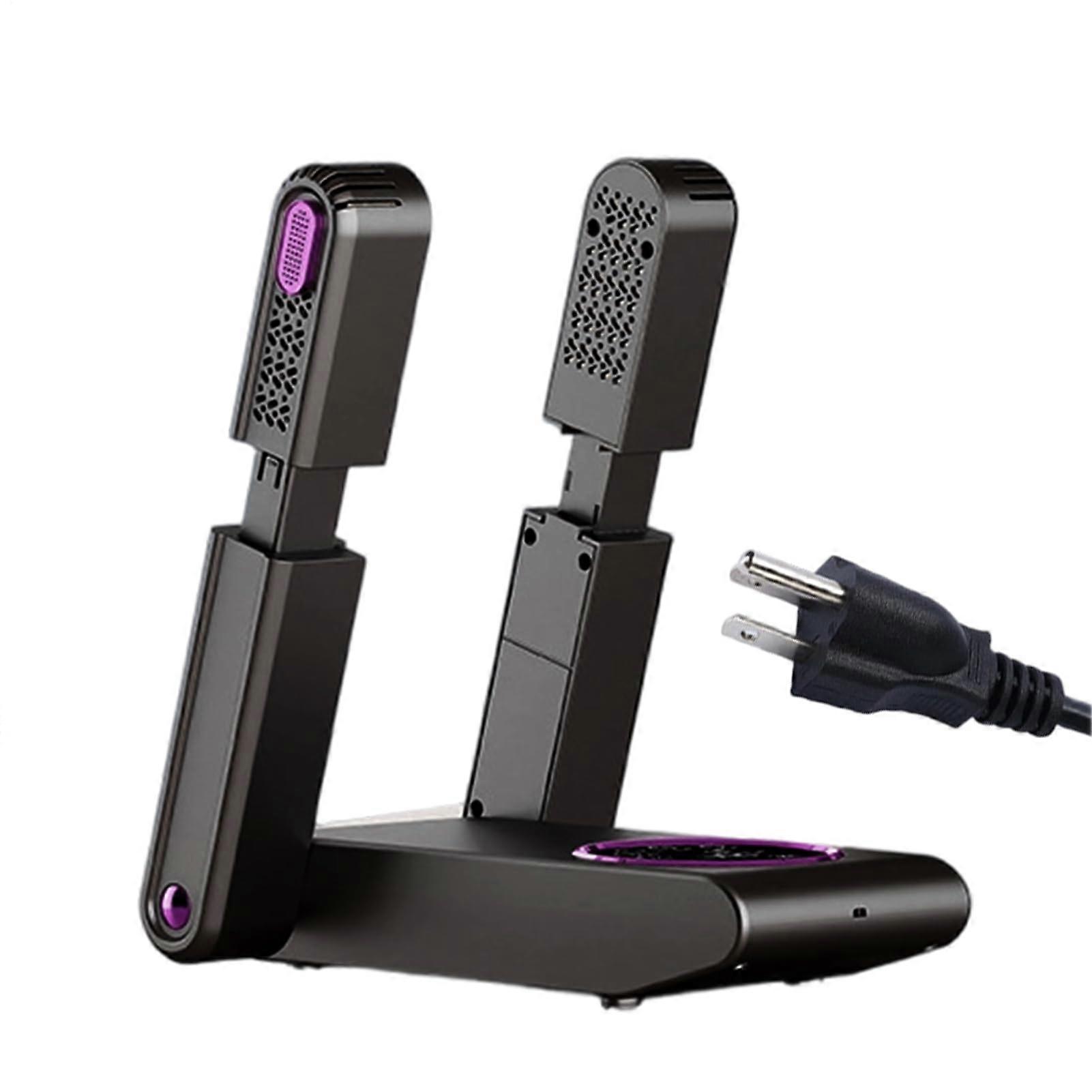 Boot Dryer and Shoe Deodorizer with Timer, Fast Even Drying for Sneakers, Boots and Gloves