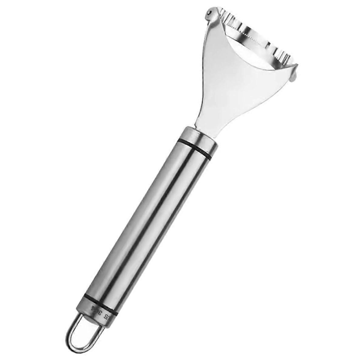 Stainless Steel Corn Peeler and Stripper Tool with Dual Handles for Fast Kernel Removal