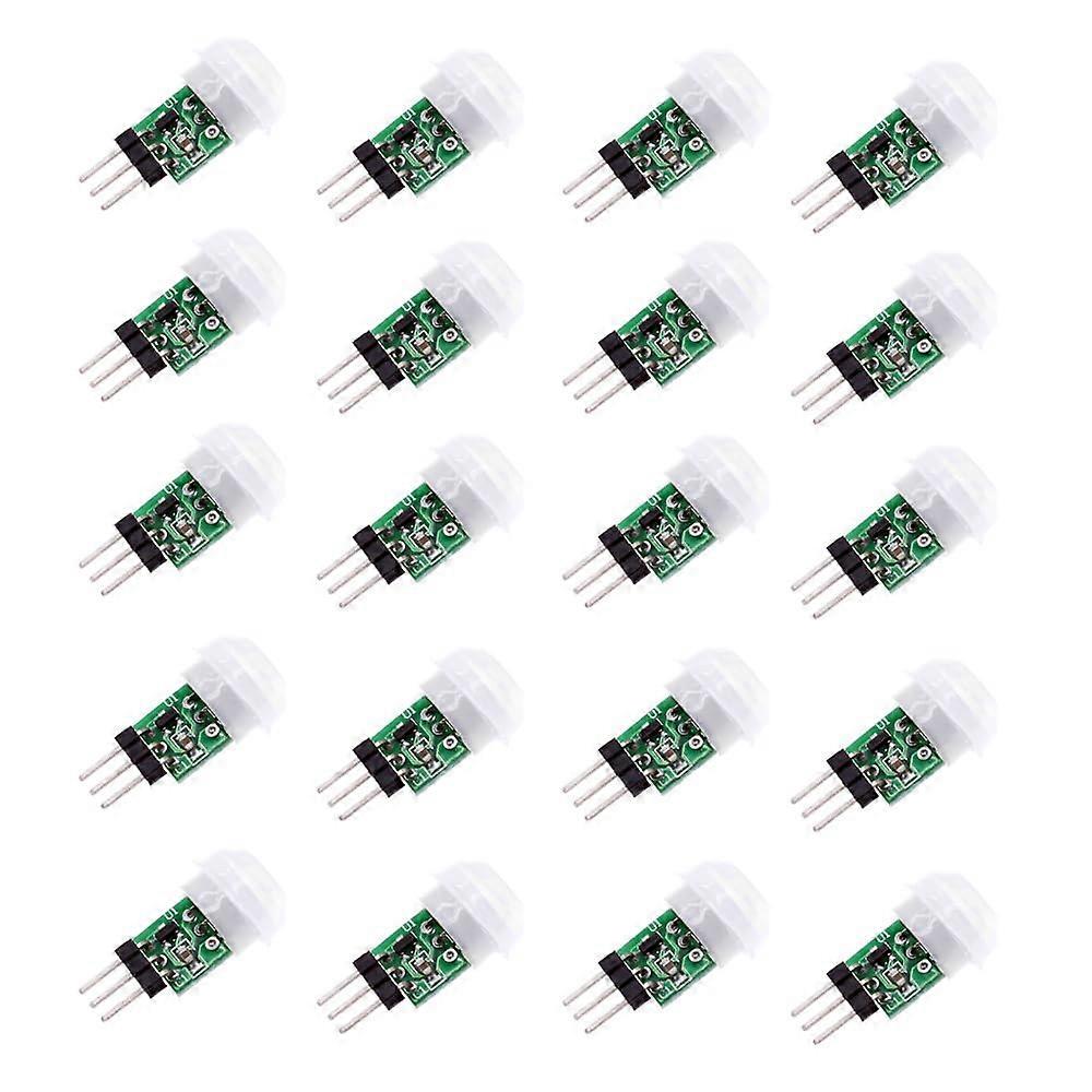 20 Pack AM312 Mini PIR Motion Sensor Module Infrared Detector for Arduino Energy Saving