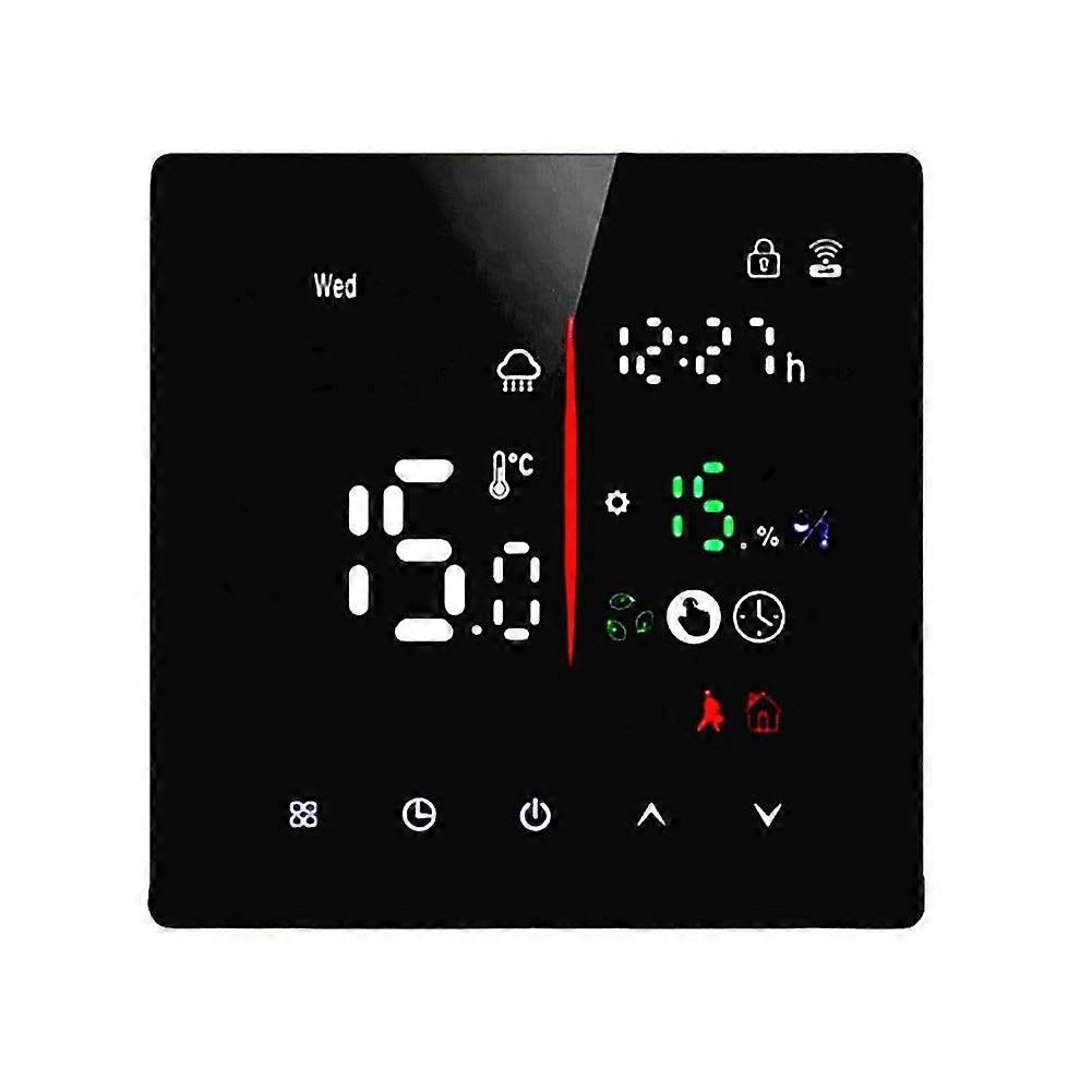 WiFi Smart Thermostat for Gas Boiler and Water Heating, Full Touch Display, Programmable Control