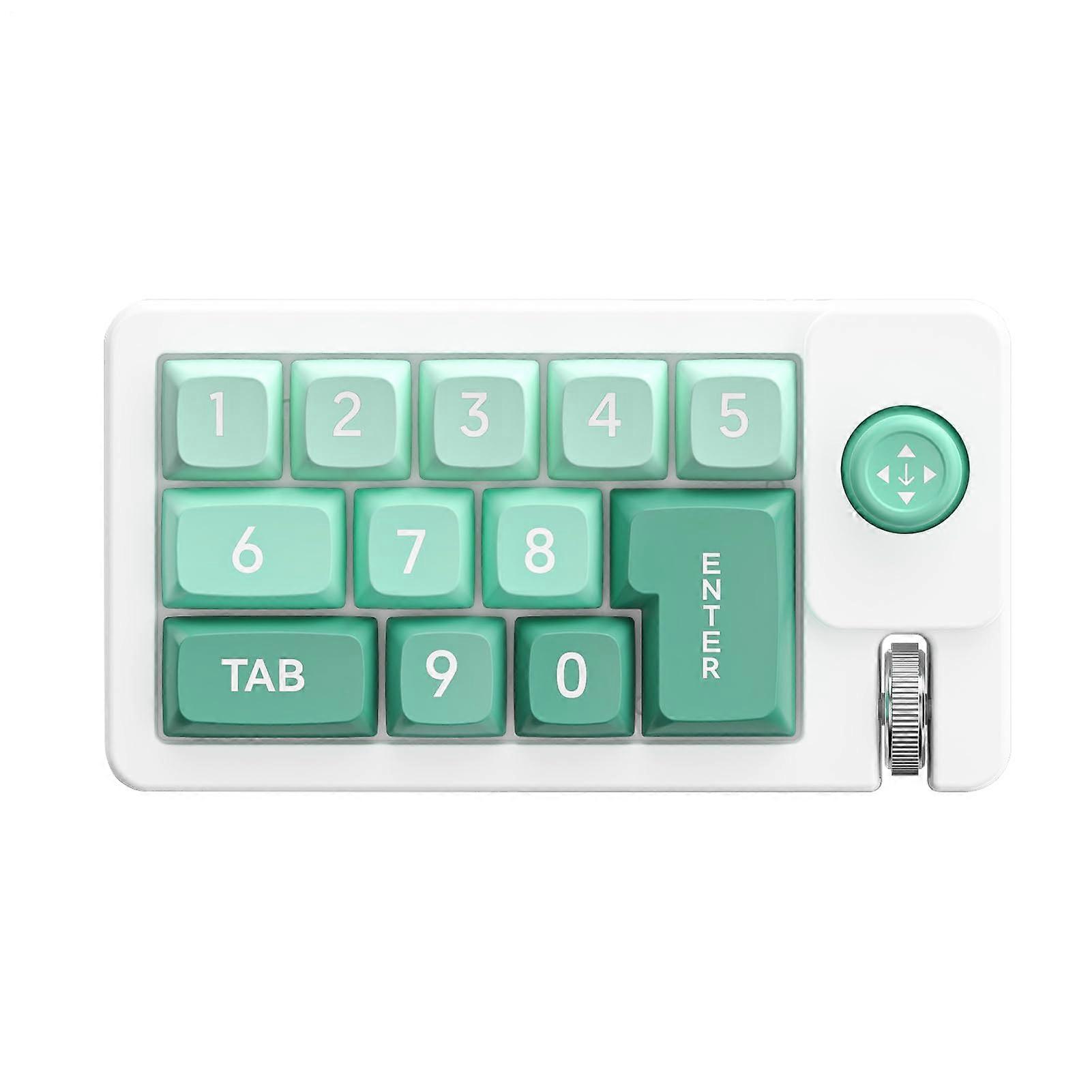 Hot Swappable Mechanical Keyboard with Numeric Keypad, RGB Lighting and 3D Joystick Control